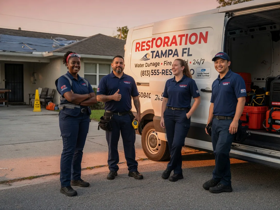 Water Damage Restoration company in La Blanca, TX